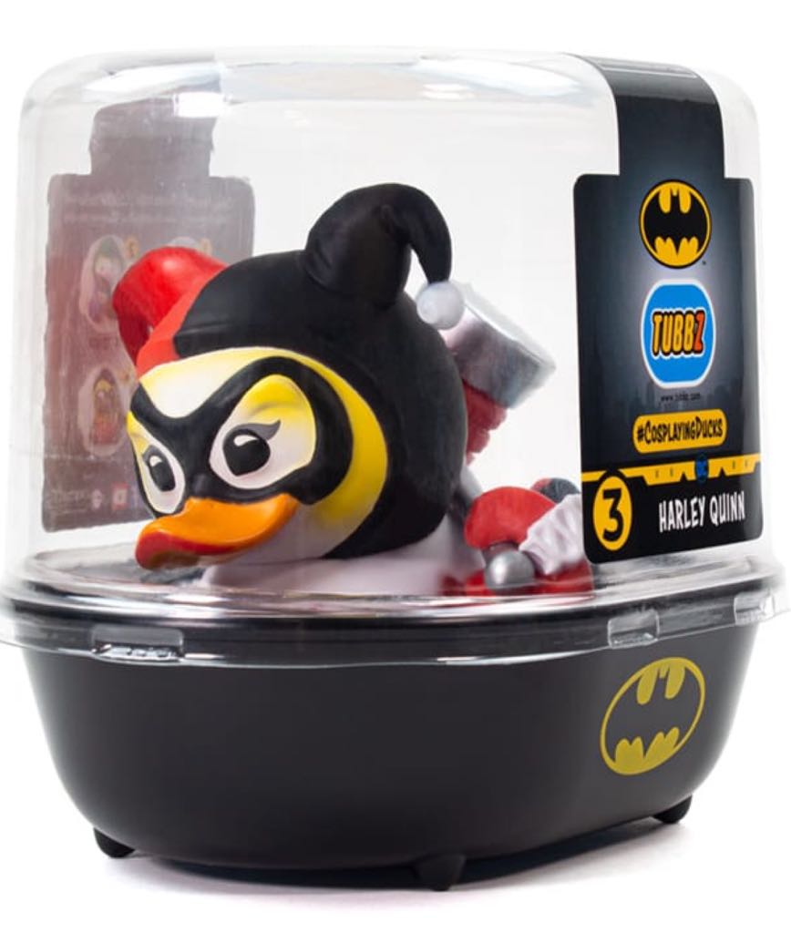 TUBBZ DC Comics Harley Quinn Collectible Duck - Rubber Road LTD (Tubbz) action figure collectible [Barcode 5056280409090] - Main Image 2