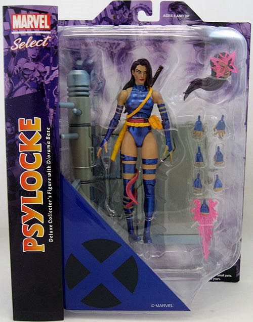 Psylocke (Marvel Select) - Diamond Select (Marvel Select) action figure collectible - Main Image 2