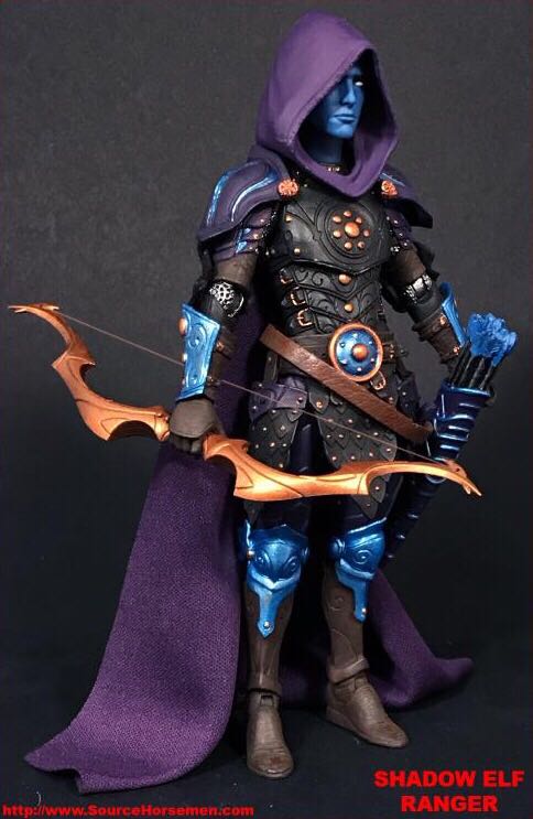 Shadow Elf Ranger - Four Horsemen (Mythic Legions - Soul Spiller) action figure collectible - Main Image 2