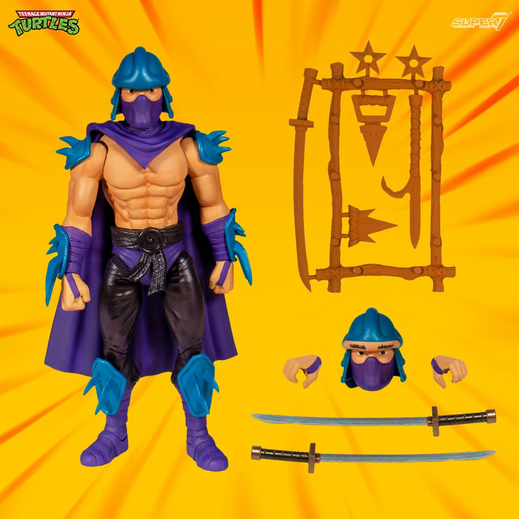 Shredder [Ultimates] - Super7 (Teenage Mutant Ninja Turtles: Ultimates) action figure collectible [Barcode 0840049807877] - Main Image 1