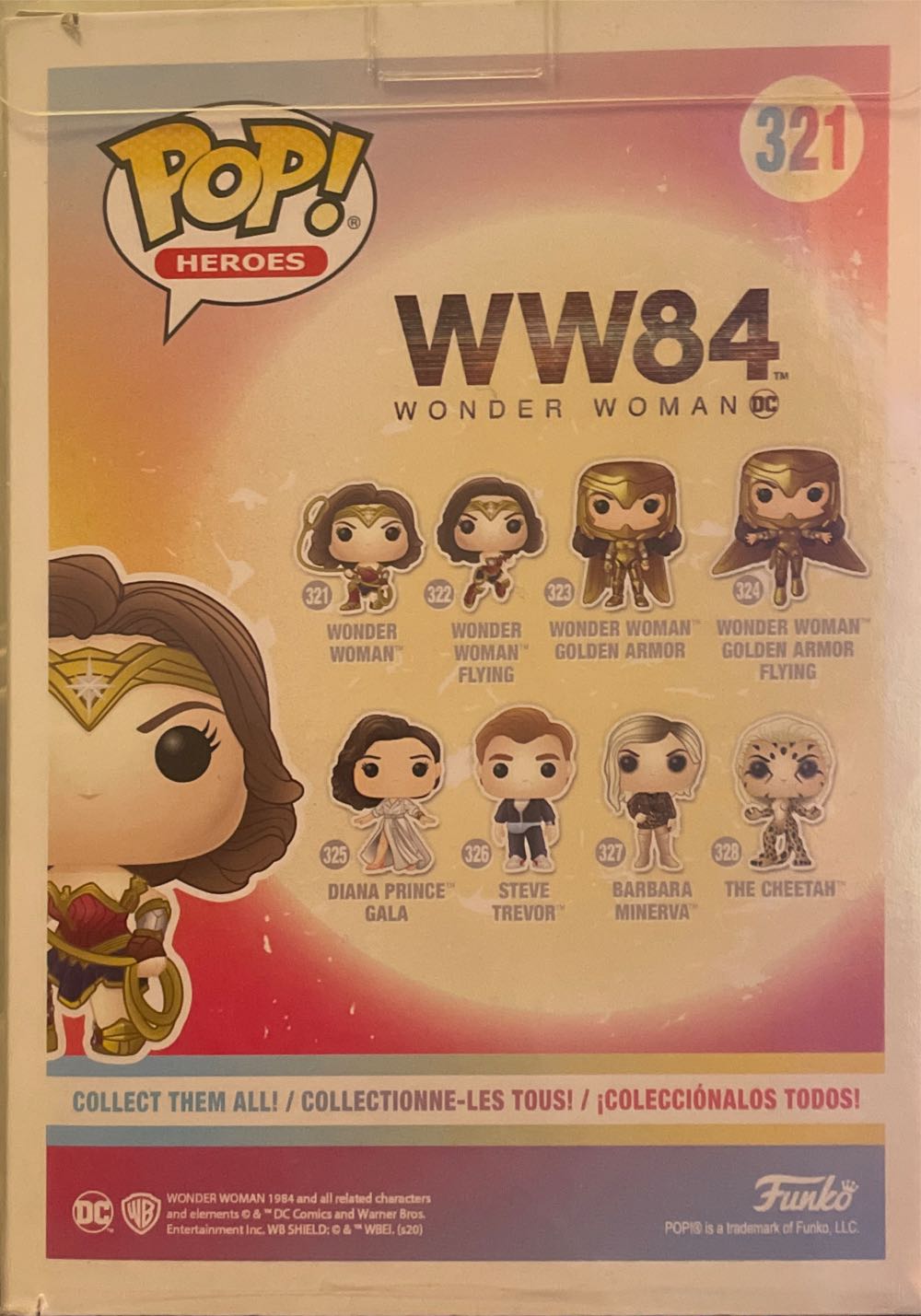 Wonder Woman WW84 Funko Pop #321  action figure collectible - Main Image 2