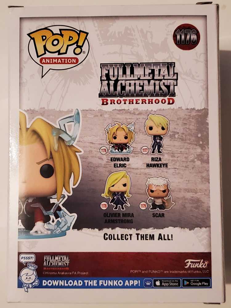 (Chase) Fullmetal Alchemist Brotherhood 1176  - Funko (Funko POP! Animation) action figure collectible [Barcode 889698577373] - Main Image 4