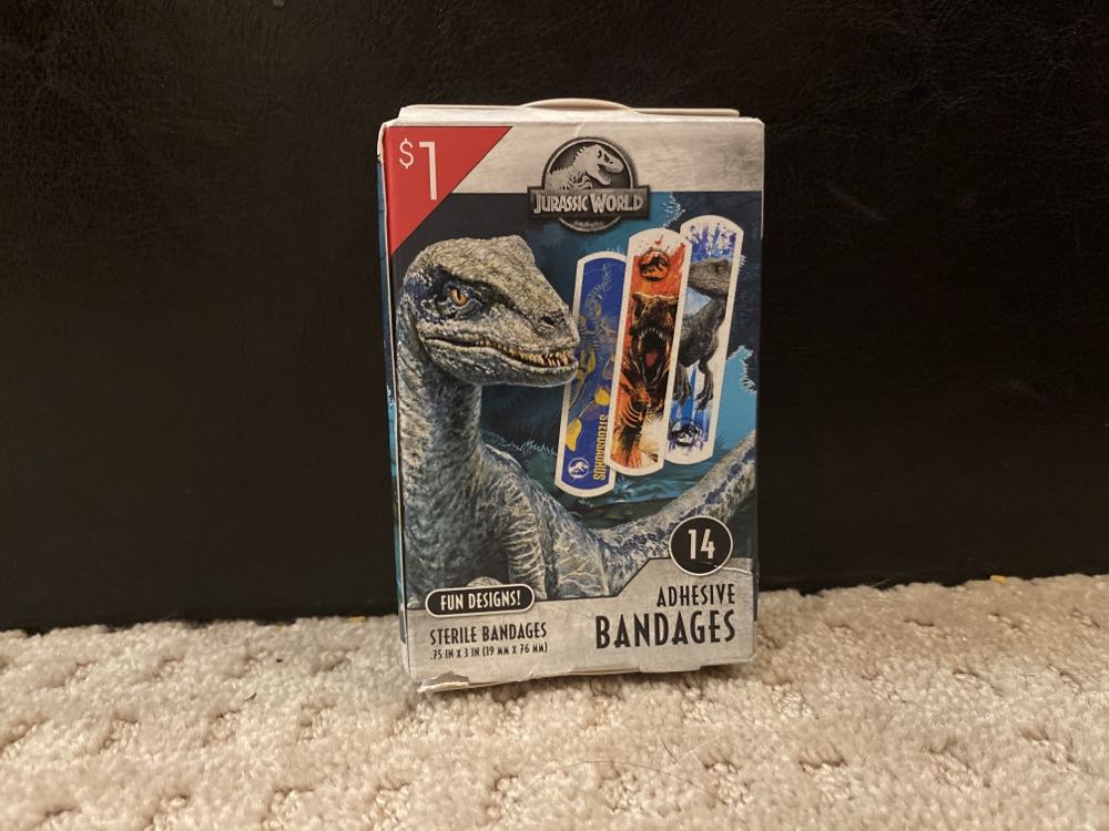 Jurassic World Adhesive Bandages - ASO LCC (Jurassic World) action figure collectible [Barcode 017276238716] - Main Image 2