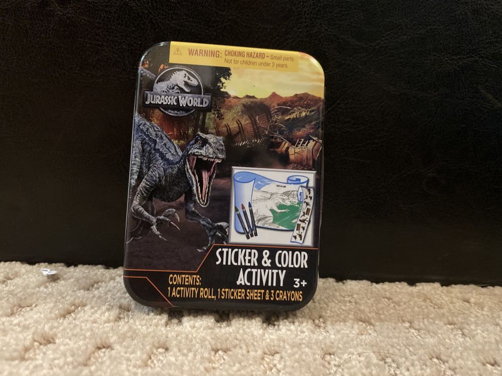 Jurassic World Stick & Color Activity - Tara Toy (Jurassic World) action figure collectible [Barcode 029116512726] - Main Image 1