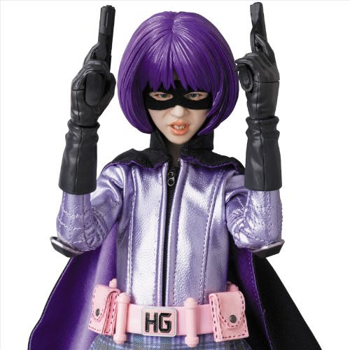 Medicom Kick-Ass: Hit Girl Real Action Hero Figure - Medicom action figure collectible - Main Image 4