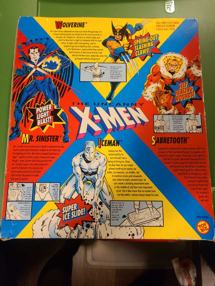 Toybiz The Uncanny X-men Action Figure Gift Set - Toybiz (X-Men) action figure collectible [Barcode 035112491002] - Main Image 2