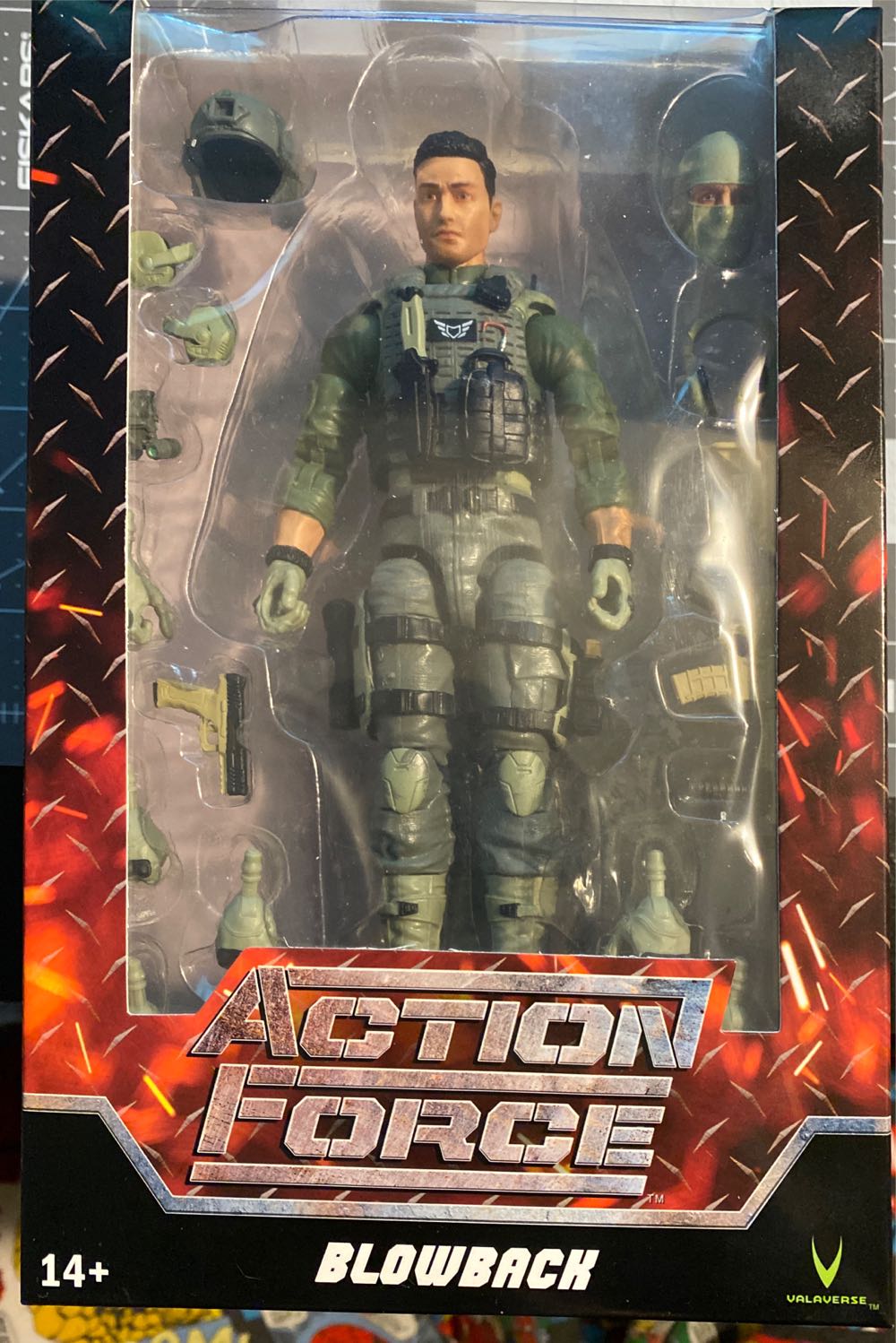 Valaverse Action Force Blowback SDS-01 - Valaverse (Action Force) action figure collectible [Barcode 601968692377] - Main Image 2