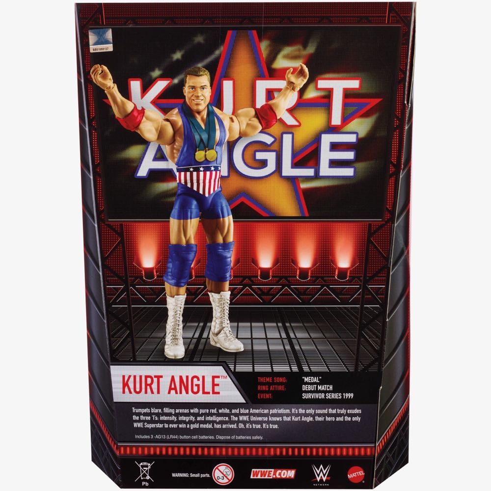 Kurt Angle - WWE Mattel (WWE Elite Entrance Greats) action figure collectible - Main Image 2