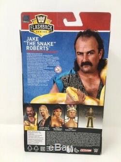 Jake the Snake Roberts - WWE Mattel (WWE Elite Flashback Series 3) action figure collectible - Main Image 2