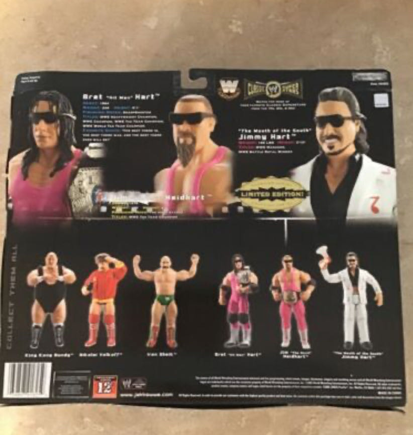 Jimmy Hart - Jakks Pacific (WWE Classic Superstars 3-Pack) action figure collectible - Main Image 2