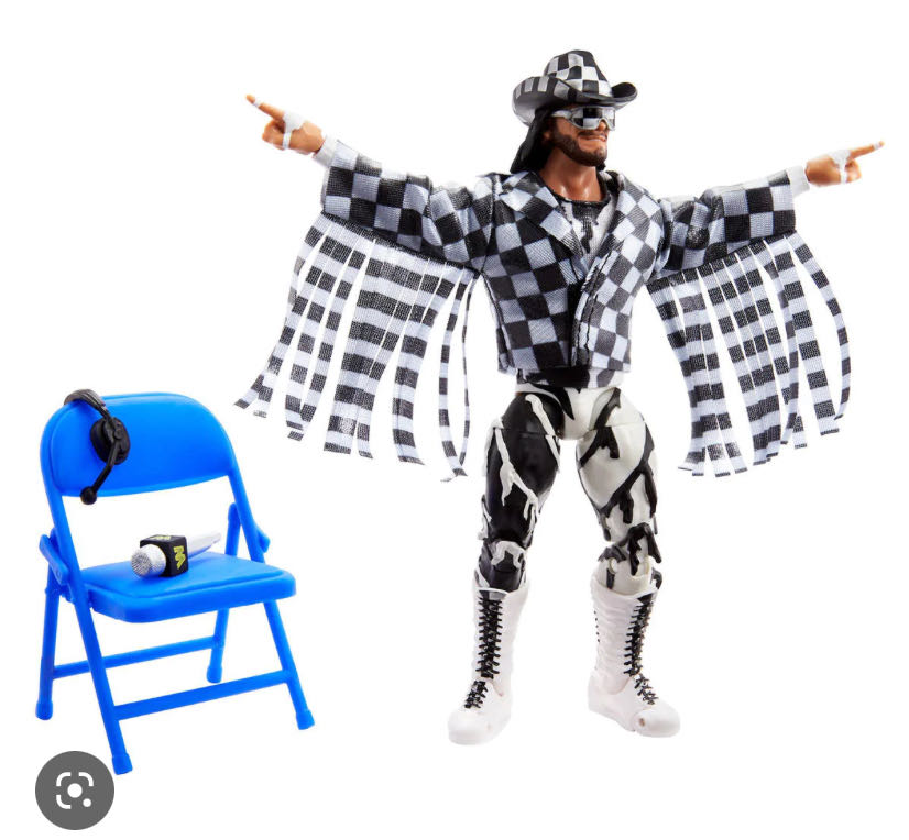 Macho Man Randy Savage - WWE Mattel (WWE Elite Ultimate Mattel Creations Exclusives) action figure collectible - Main Image 3