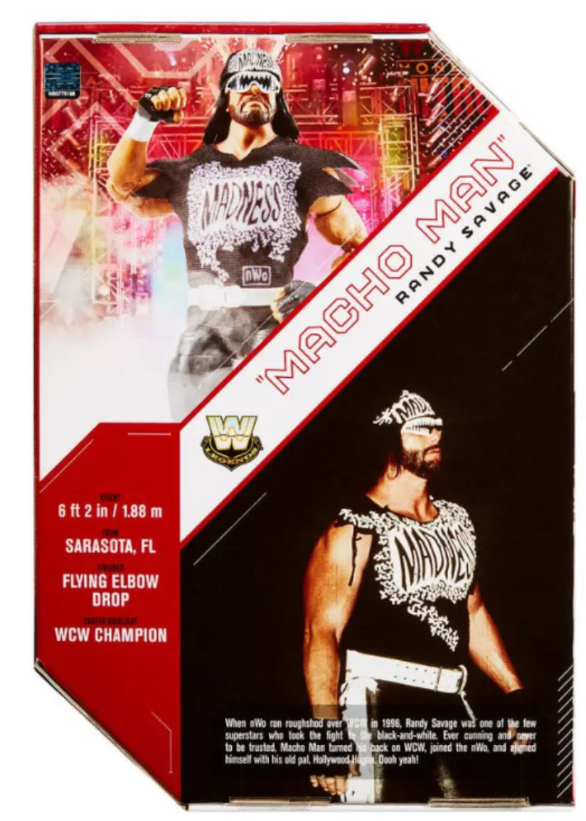 Macho Man Randy Savage - WWE Mattel (WWE Elite Ultimate Edition Legends 2023) action figure collectible - Main Image 2