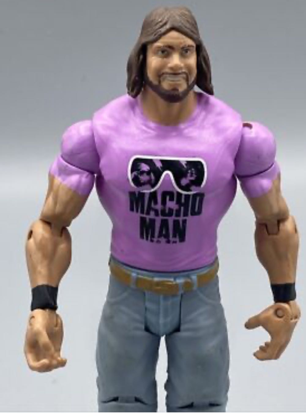 Macho Man Randy Savage - WWE Mattel (WWE Basic Superstar Entrance Series 3) action figure collectible - Main Image 3