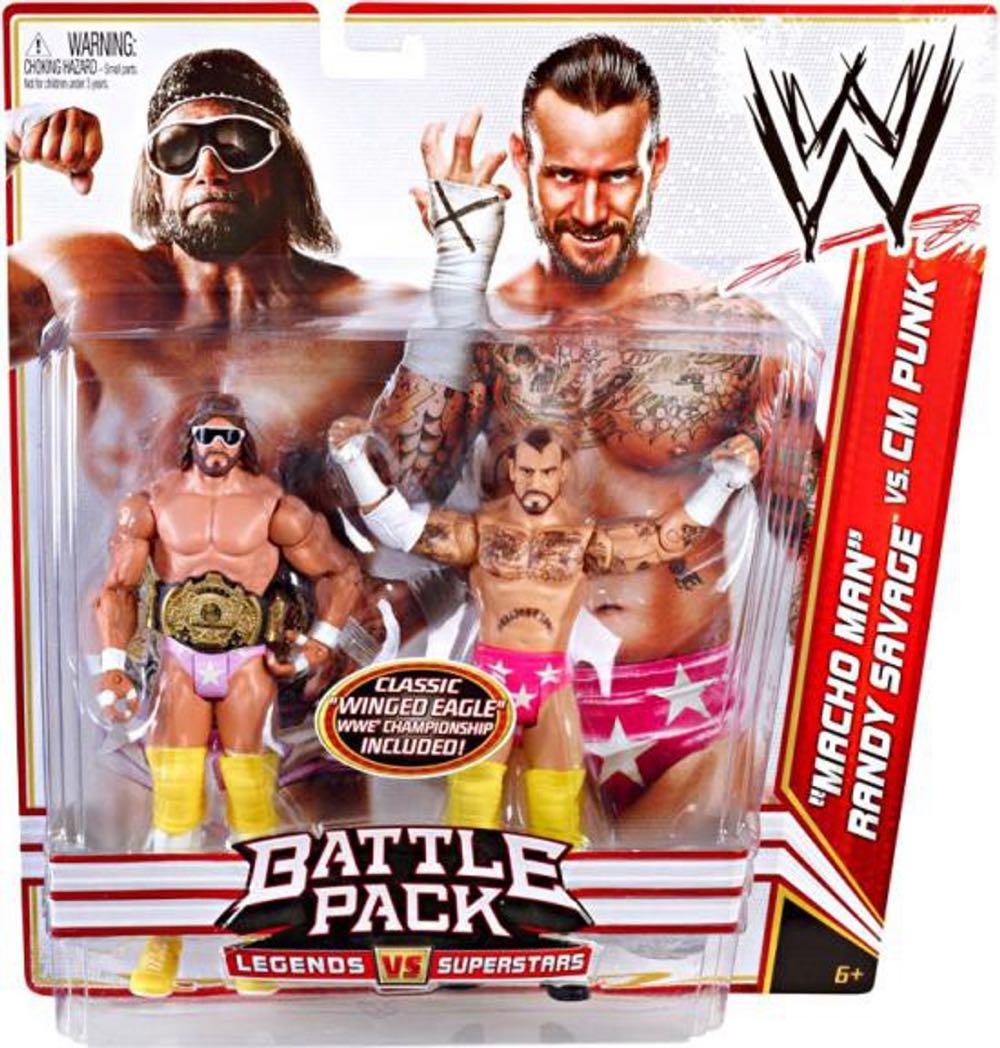 Macho Man Randy Savage - WWE Mattel (WWE Mattel Basic) action figure collectible - Main Image 1