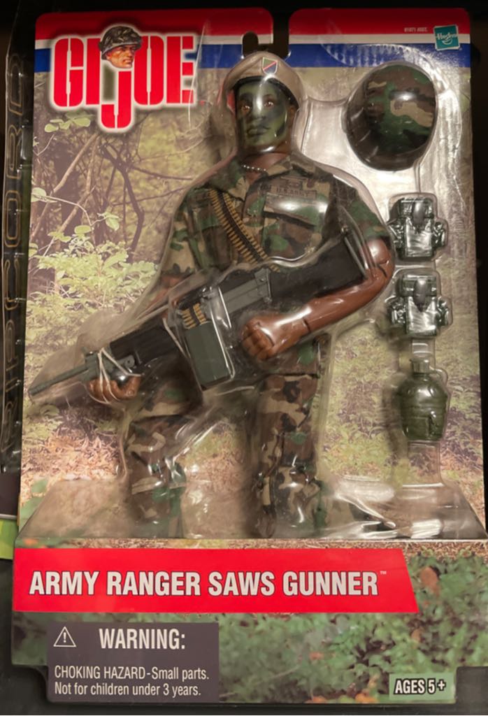 Army Ranger Saws Gunner - Hasbro (G.I. Joe Classified) (Army) action figure collectible [Barcode 076930817674] - Main Image 1