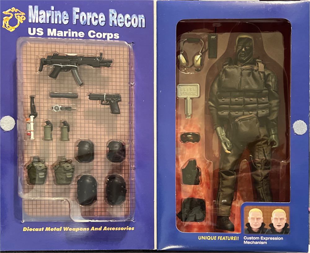Elite Force Marine Force Recon Sniper - Blue Box Toys (Marine Corps) action figure collectible [Barcode 021105342239] - Main Image 3