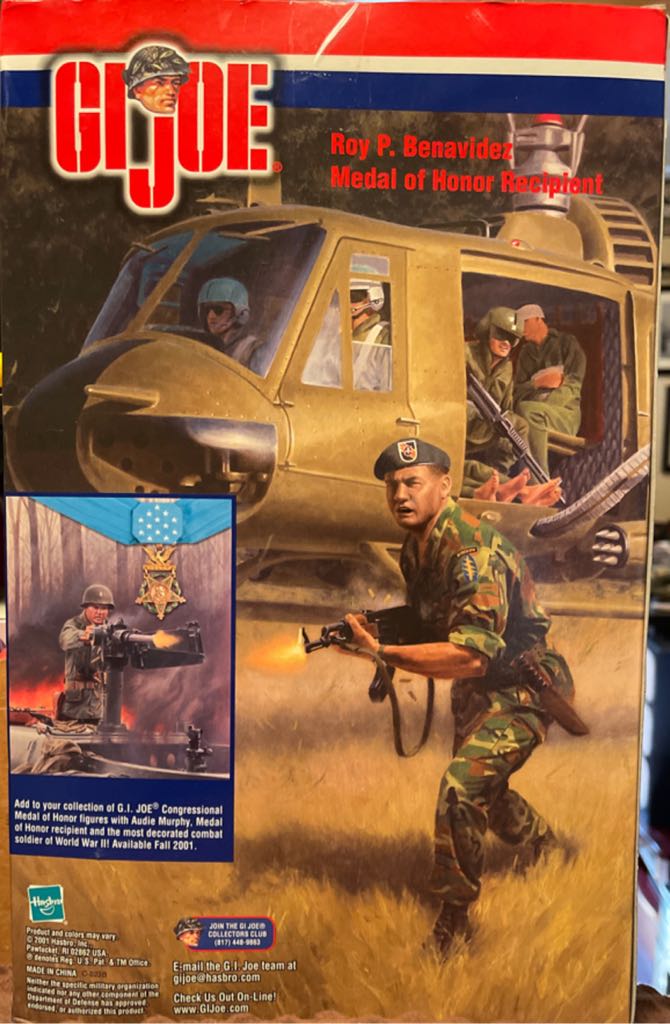 Medal Of Honor Recipient Roy P. Benavidez - Hasbro (G.I. Joe Classified) (Army) action figure collectible - Main Image 2