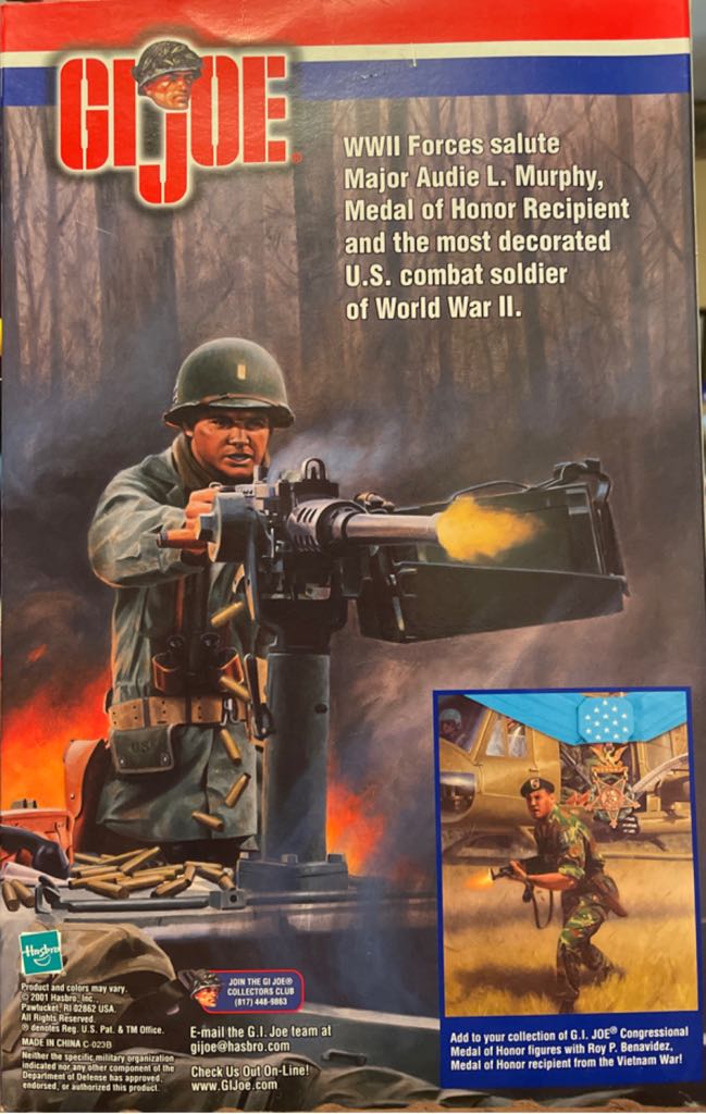 Medal Of Honor Recipient Audie Murphy - Hasbro (G.I. Joe Classified) (Army) action figure collectible - Main Image 2