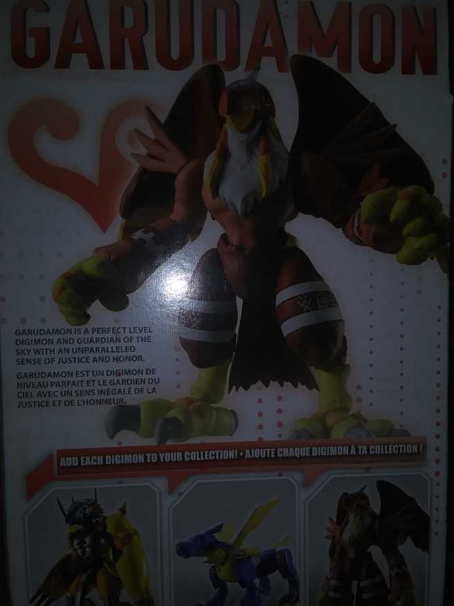 Digimon Shodo 3.5” Garudamon Action Figure 86973  action figure collectible [Barcode 045557869731] - Main Image 2