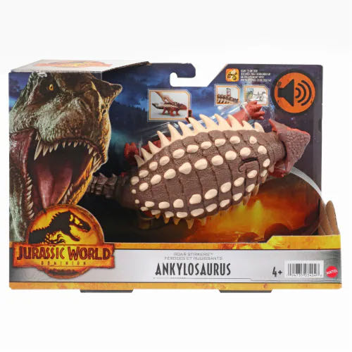 Jurassic World: Ankylosaurus - Mattel (Jurassic World Dominion) action figure collectible - Main Image 3
