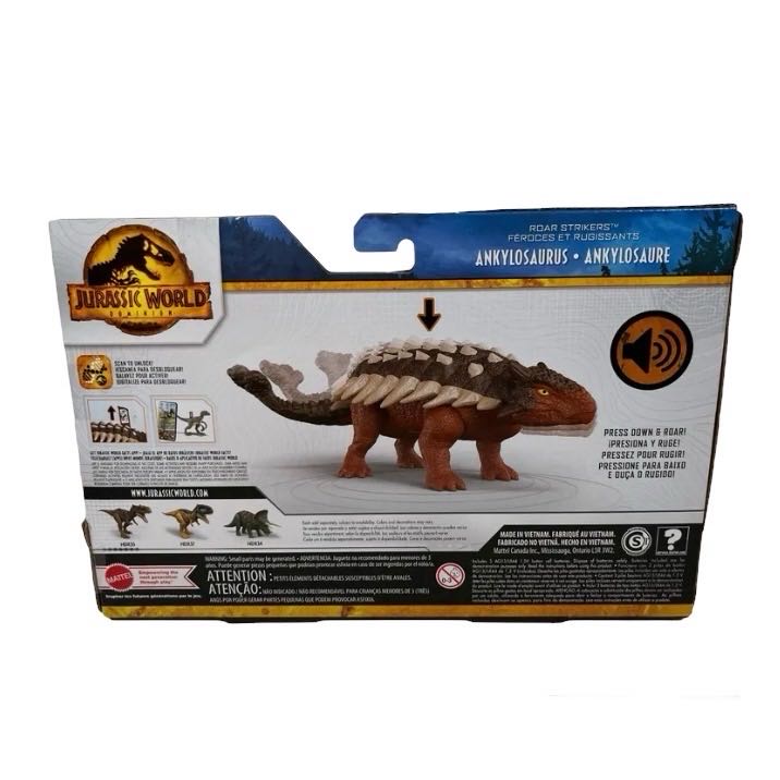 Jurassic World: Ankylosaurus - Mattel (Jurassic World Dominion) action figure collectible - Main Image 4