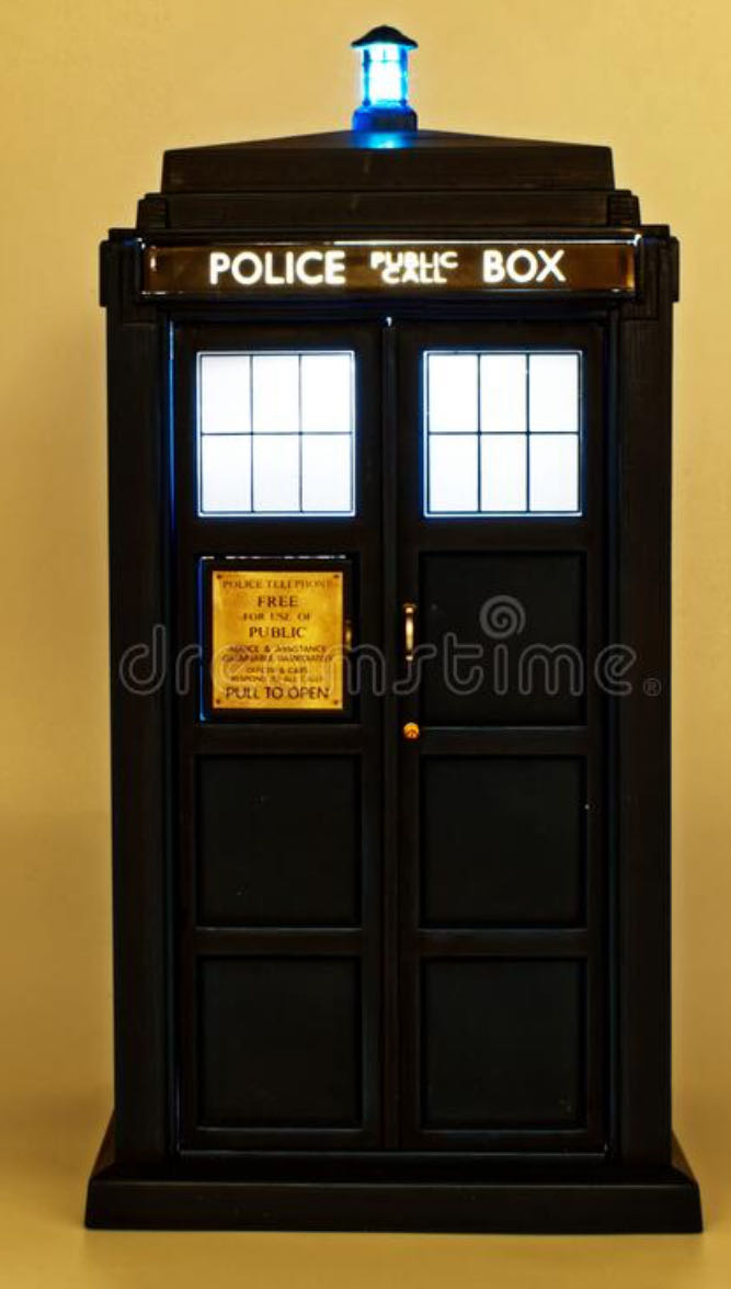 Doctor Who Tardis 10th Doctors Tardis  action figure collectible - Main Image 2