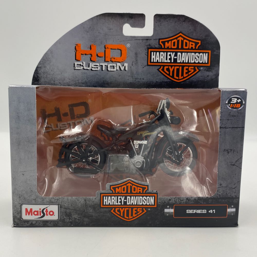 Harley Davidson: 1928 JDH Twin Cam - Maisto (H-D Custom) action figure collectible - Main Image 2