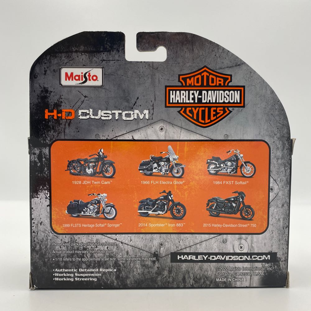 Harley Davidson: 1928 JDH Twin Cam - Maisto (H-D Custom) action figure collectible - Main Image 3