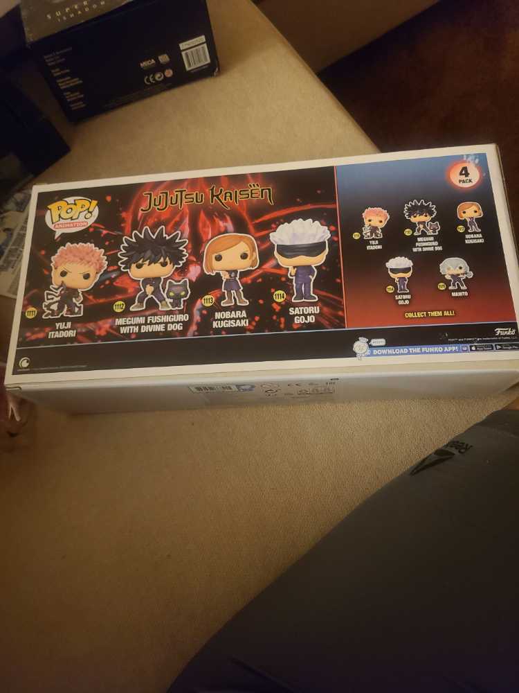 Funko Pop! Jujutsu Kaisen 4 Pack (Gamestop Exclusive)  action figure collectible [Barcode 889698668415] - Main Image 2