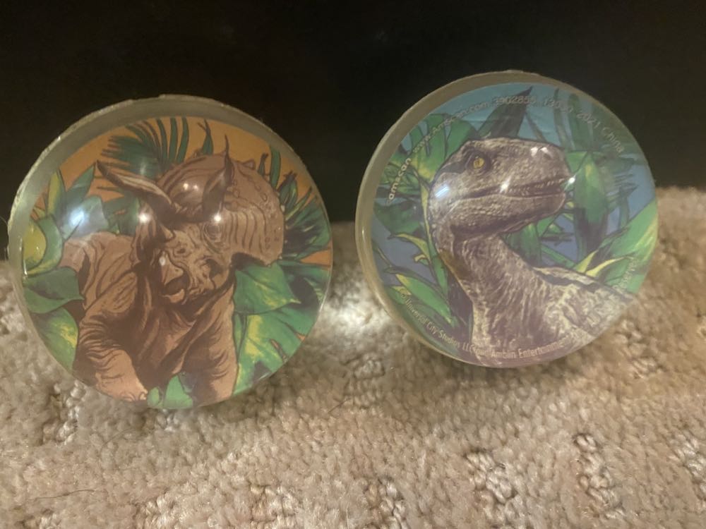 Jurassic World Bouncy Ball 4 Pack - Amscan (Jurassic World) action figure collectible - Main Image 3