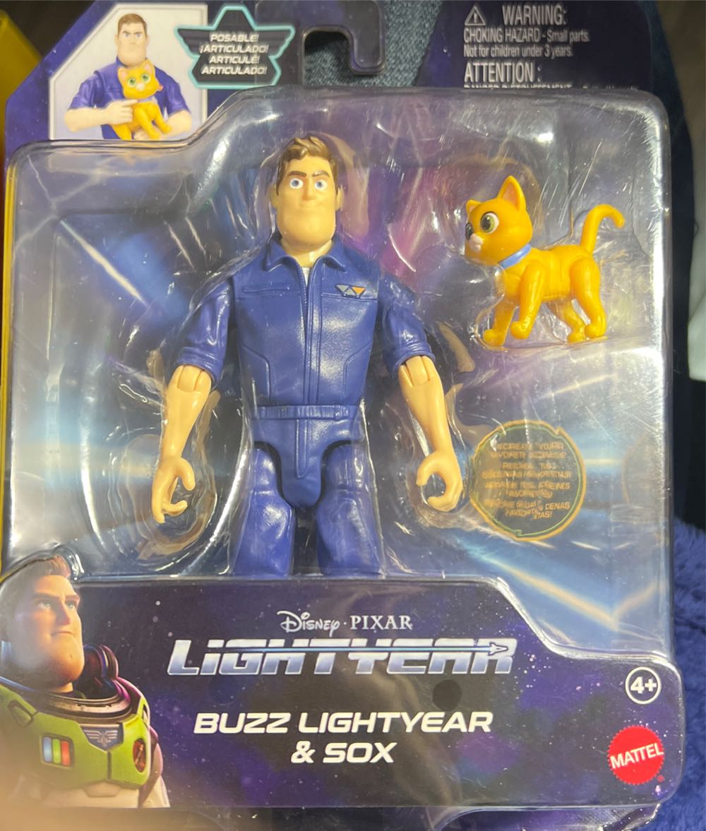 Buzo Lightyear & Sox  action figure collectible [Barcode 194735069187] - Main Image 2