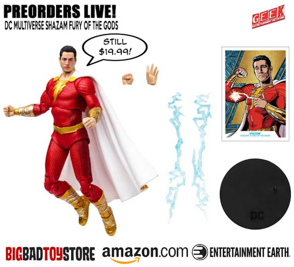 Shazam - DCCU - EXTENDED UNIVERSE (Shazam Fury of the Gods) action figure collectible [Barcode 787926155662] - Main Image 4