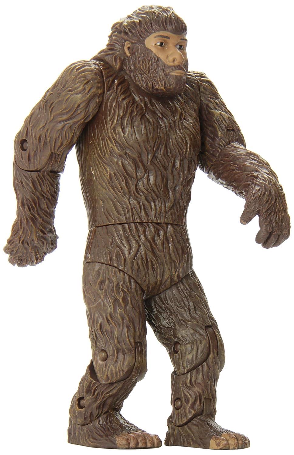 Archie Mcphee Bigfoot Action Figure Brown Standard - Archie Mcphee (Sasquatch) action figure collectible [Barcode 739048124583] - Main Image 4