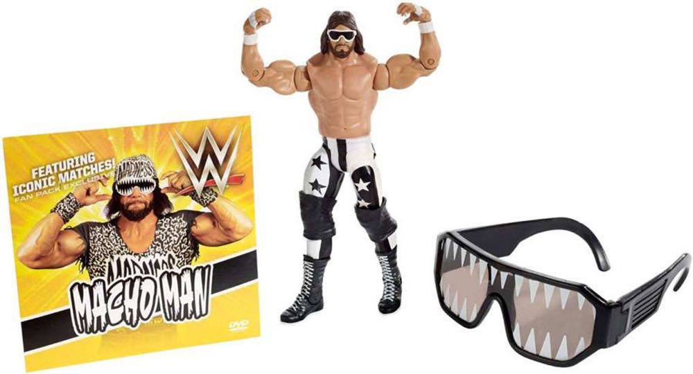 Macho Man Randy Savage - WWE Mattel (WWE Ultimate Fan Pack Series 1) action figure collectible - Main Image 2