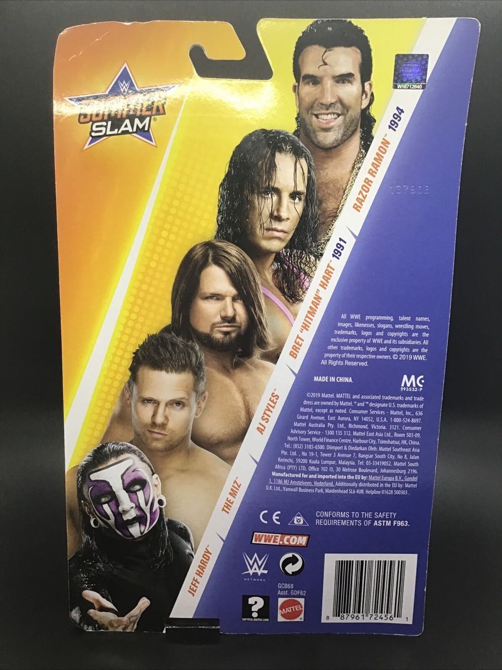 Scott Hall (Razor Ramon) - WWE Mattel (WWE Basic (2019) Series 97) action figure collectible - Main Image 2