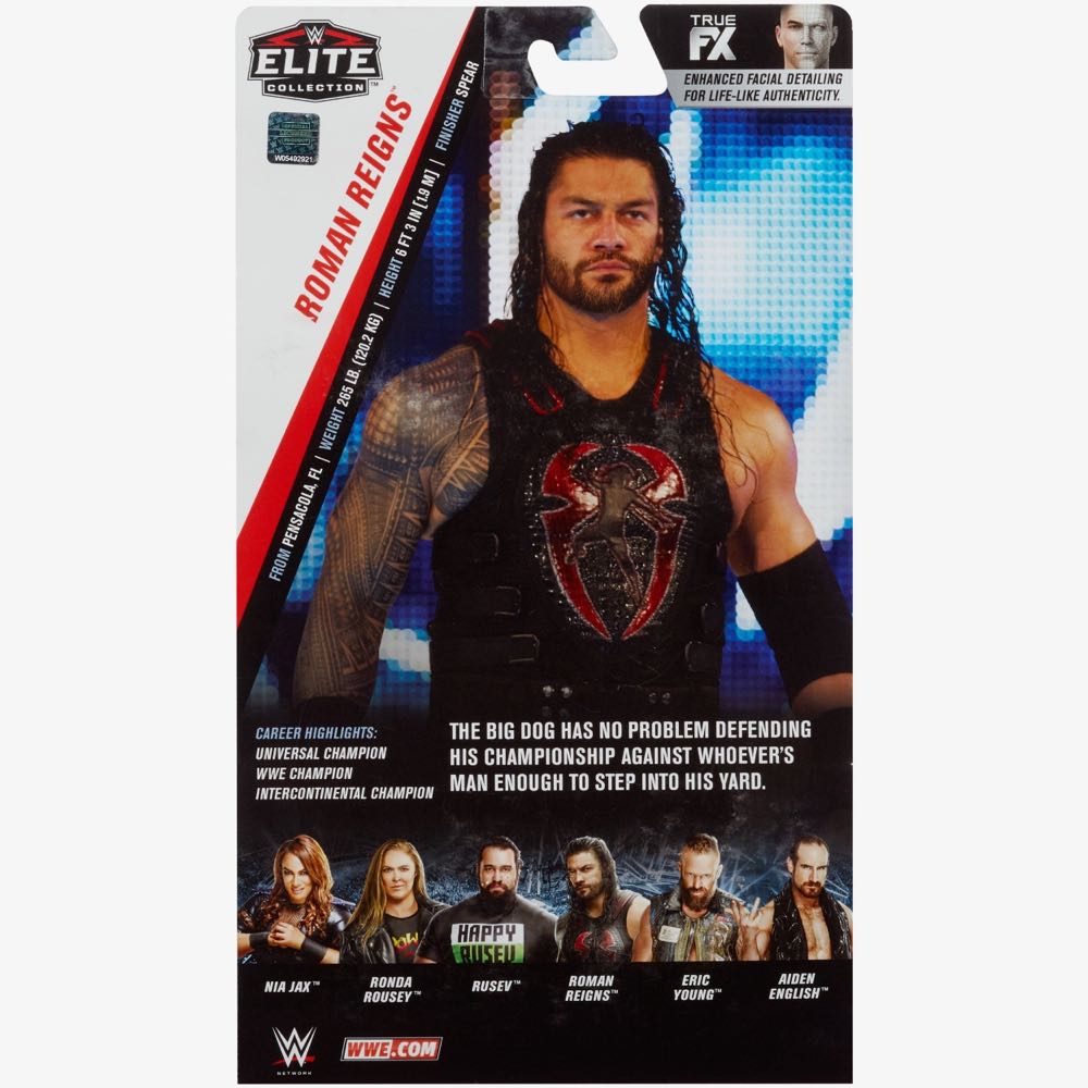 Roman Reigns - WWE Mattel (WWE Elite Series 65 (2019)) action figure collectible - Main Image 2