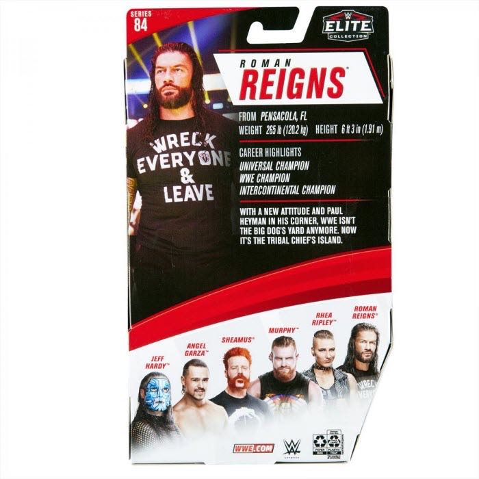 Roman Reigns - WWE Mattel (WWE Elite Series 84 (2021)) action figure collectible - Main Image 2