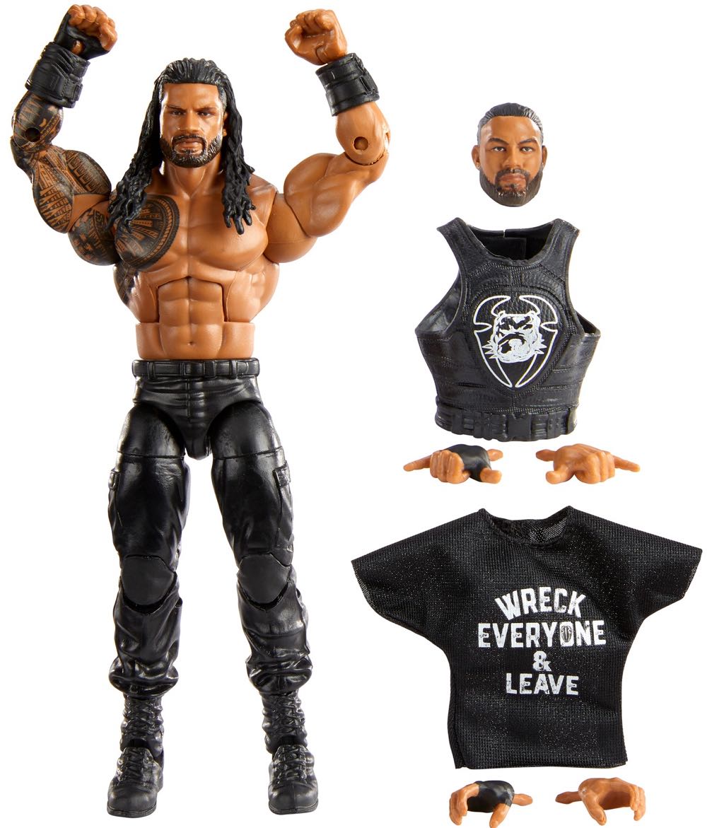 Roman Reigns - WWE Mattel (WWE Elite Series 84 (2021)) action figure collectible - Main Image 3