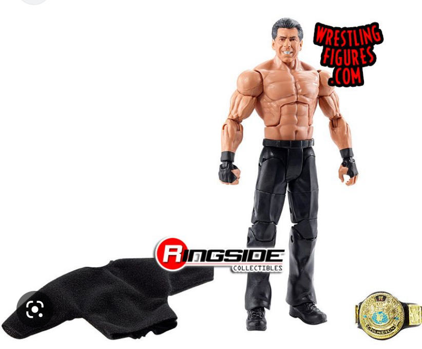 Vince McMahon - WWE Mattel (WWE Elite Network Spotlight Series 1) action figure collectible - Main Image 2