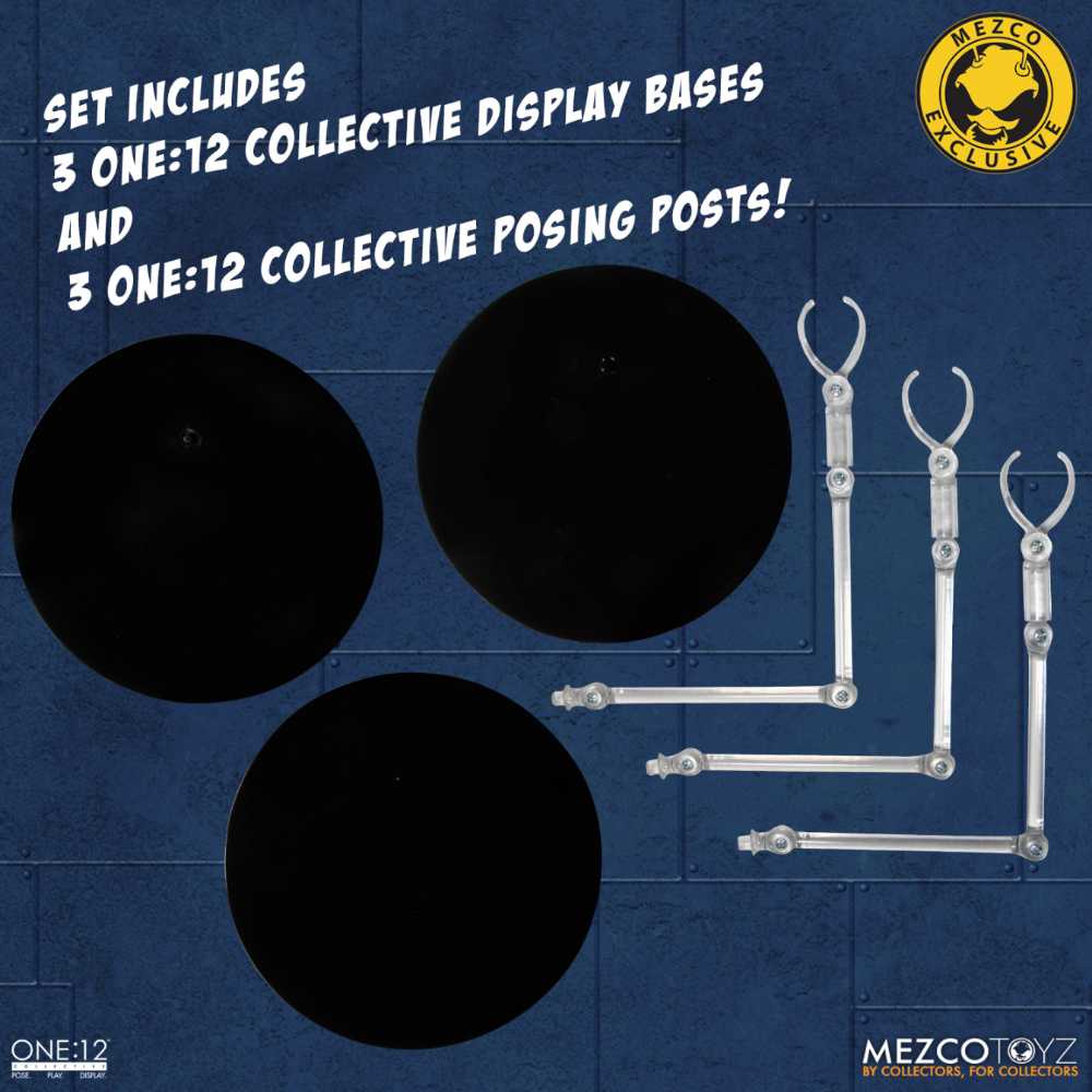 Base And Stand - Mezco Toyz action figure collectible [Barcode 696198110111] - Main Image 2