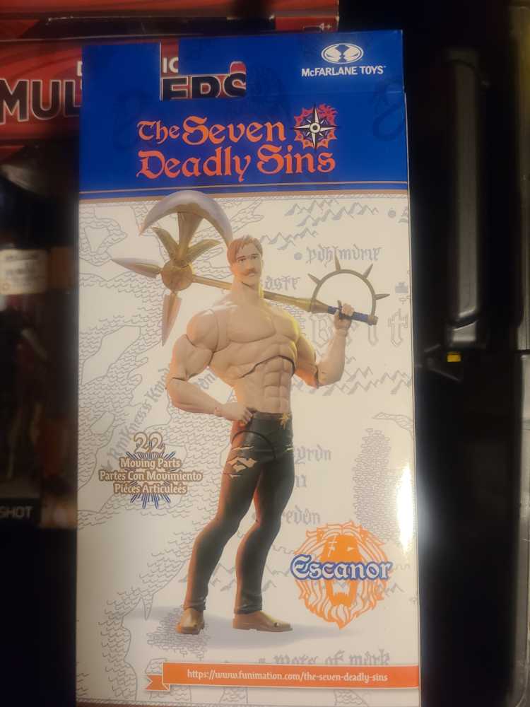 The Seven Deadly Sins Escanor - McFarlane (The Seven Deadly Sins) action figure collectible [Barcode 787926128031] - Main Image 3