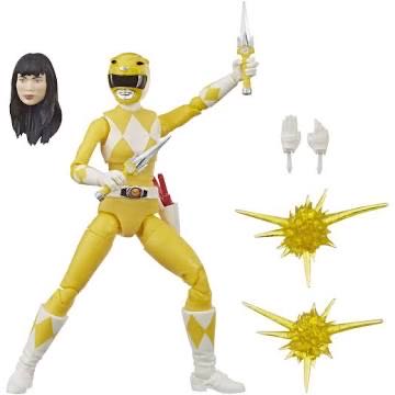 Mighty Morphin Yellow Ranger - Power Rangers - Hasbro (Mighty Morphin Power Rangers) action figure collectible - Main Image 2