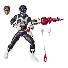Black Ranger - Hasbro (MMPR) action figure collectible - Main Image 2
