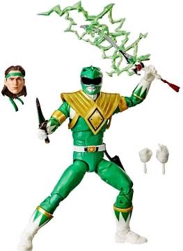 Mighty Morphin Green Ranger - Hasbro (Mighty Morphin Power Rangers) action figure collectible - Main Image 2