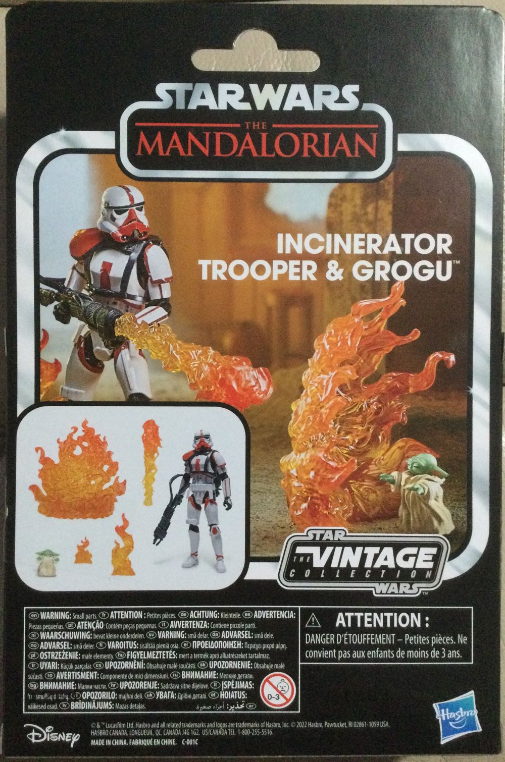 Vintage Collection - Deluxe Packs - Incinerator Trooper/ Grogu - Disney/ Hasbro (The Mandalorian) action figure collectible - Main Image 2