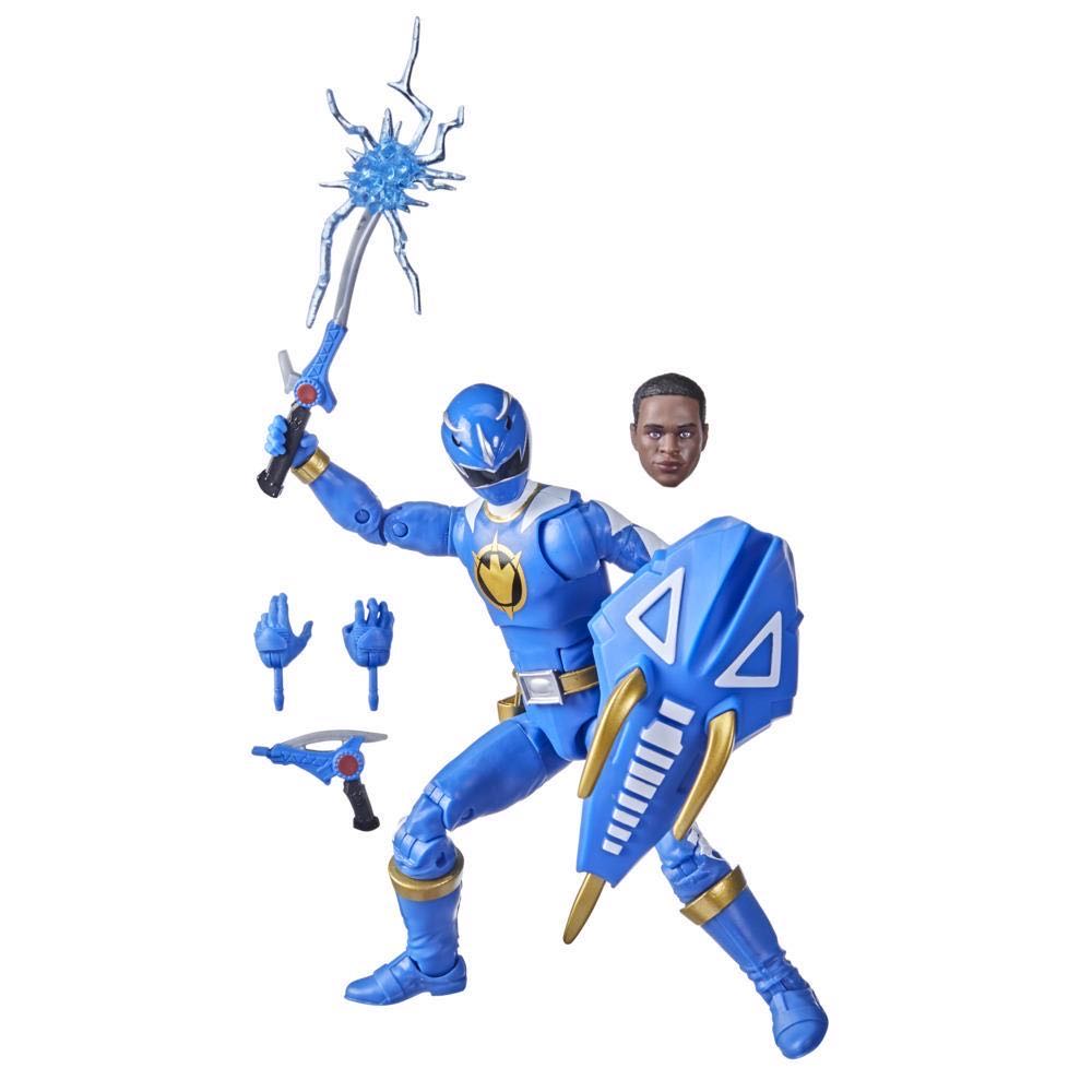 Lightning Collection Dino Thunder Blue Ranger - Hasbro (Power Rangers Dino Thunder) action figure collectible - Main Image 2