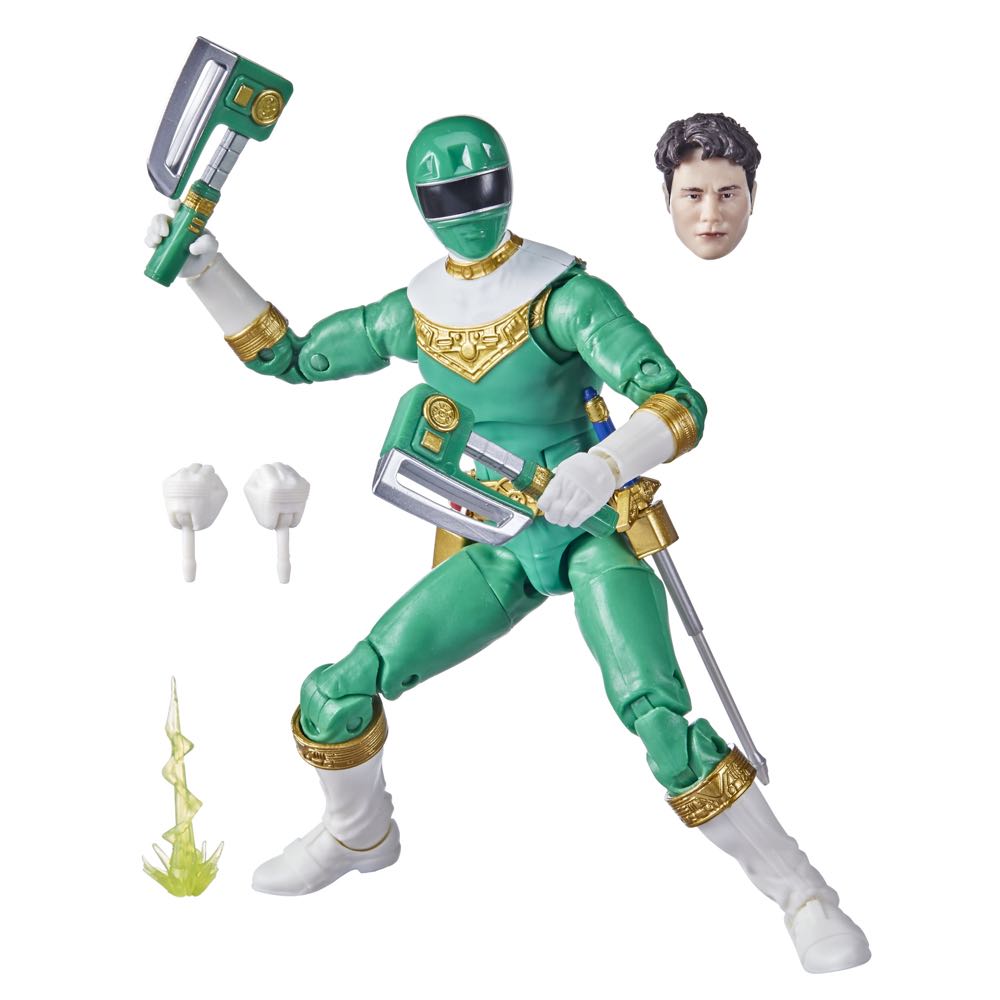 Zeo Green Ranger - Hasbro (Power Ranger Zeo) action figure collectible - Main Image 2
