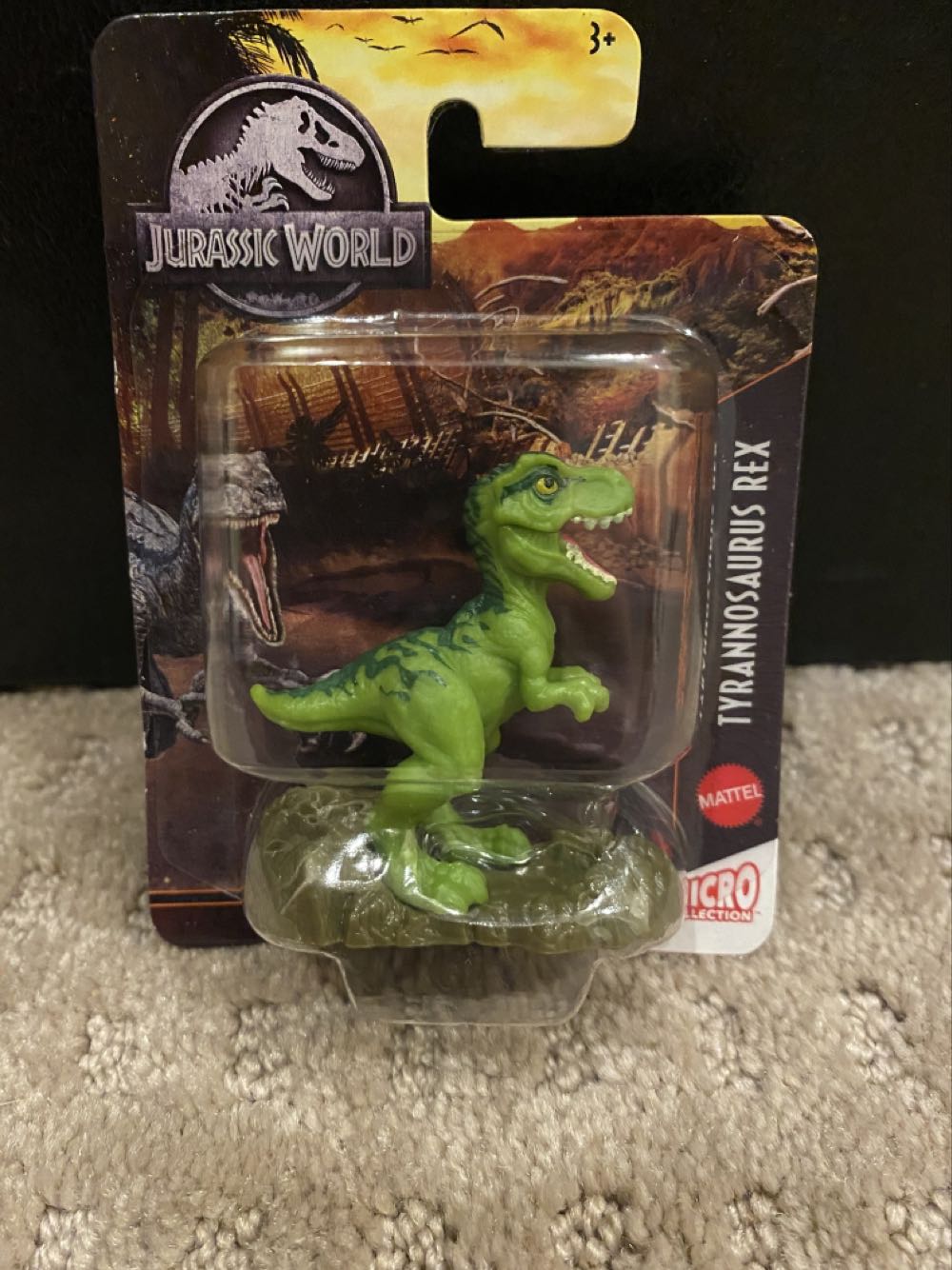 Tyrannosaurus Rex Micro Collection - Mattel (Jurassic World) action figure collectible [Barcode 887961951806] - Main Image 2