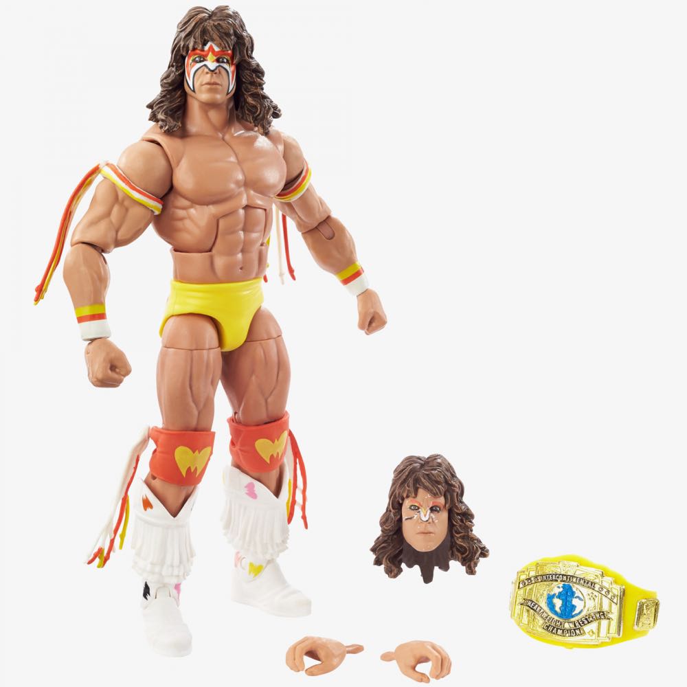 Ultimate Warrior - WWE Mattel (WWE Elite Royal Rumble 2021) action figure collectible - Main Image 3