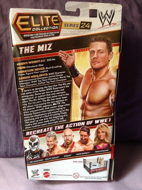 Miz - WWE Mattel (WWE Elite Series 24 (2013)) action figure collectible - Main Image 2